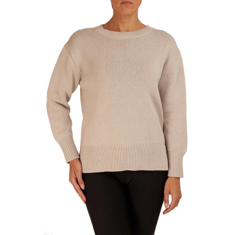 XXL: Philosophy Long Sleeve Knit Sweater
